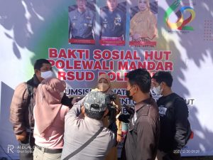 RSUD Polewali Gelar Bakti Sosial Dalam Rangka HUT PolMan ke- 62