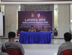 Kabag SDM Polres Polman Pimpin Lat Pra OPS Keselamatan Marano 2025