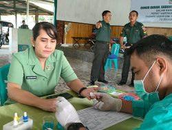 Persit Kodim Polman Aksi Sosial Donor Darah, Target 350 Kantong