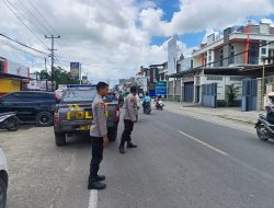 Polsek Wonomulyo Polres Polman Laksanakan Patroli Cegah Gangguan Kamtibmas di Wilayahnya